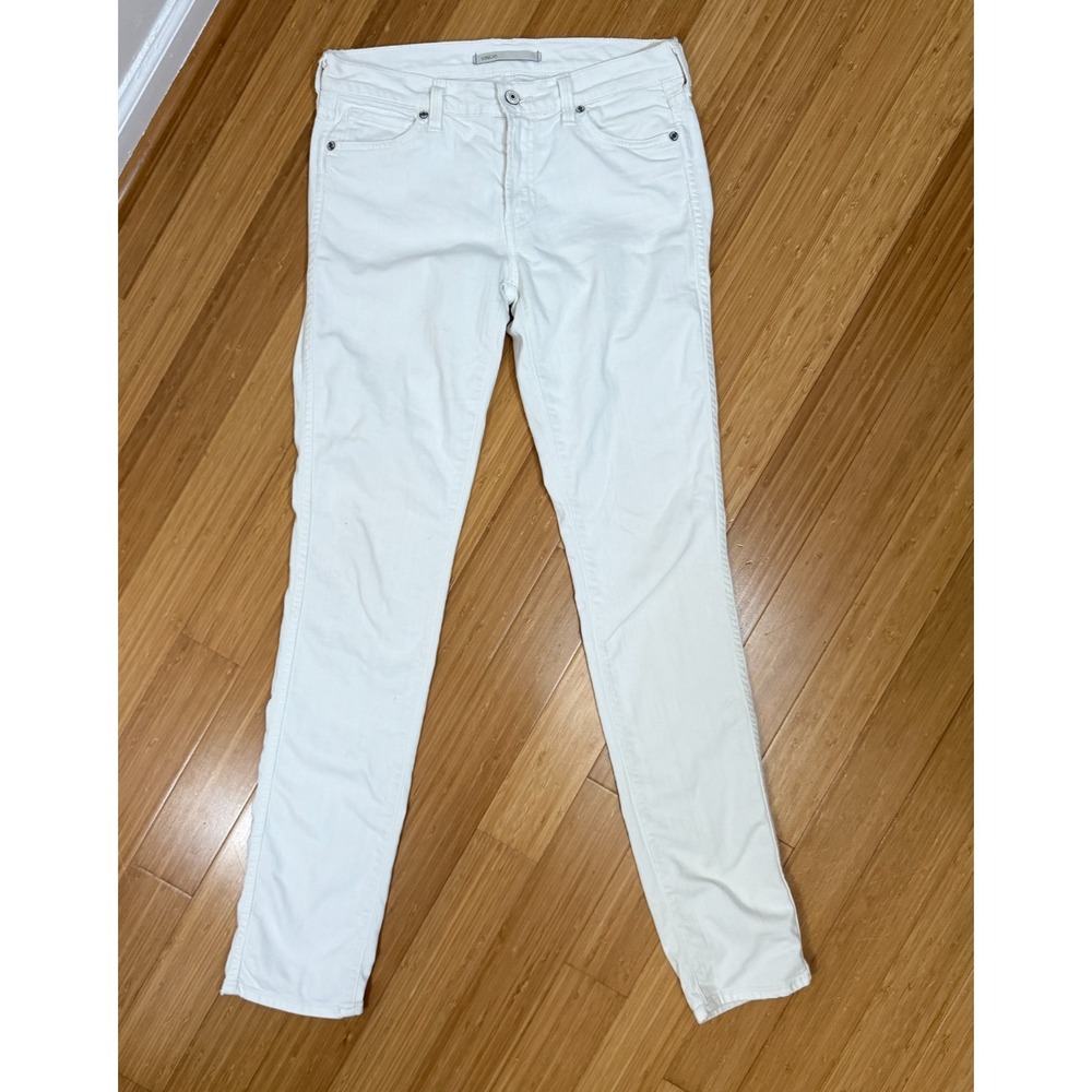 Vince‎ White Skinny Jeans Womens 28 Designer Denim USA